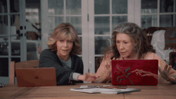 GIF by Grace and Frankie
