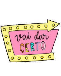 lights lettering Sticker