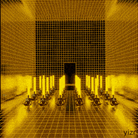 yizr art animation 3d light GIF