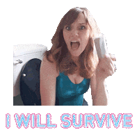 I Will Survive Corona Sticker by The Wern