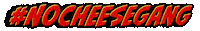 NoCheeseRecords nocheeserecords no cheese records nocheesegang Sticker