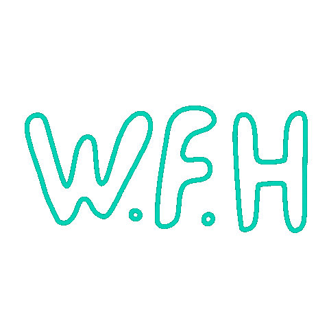Work From Home Sticker