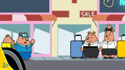 Traveling Electric Car GIF