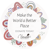 Donate Now Better World Sticker by Varvara - future for children eV