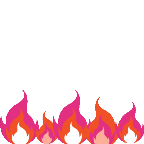 FirewalkEvents giphyupload flames firewalk pink flames Sticker