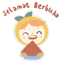 Food Eating Sticker