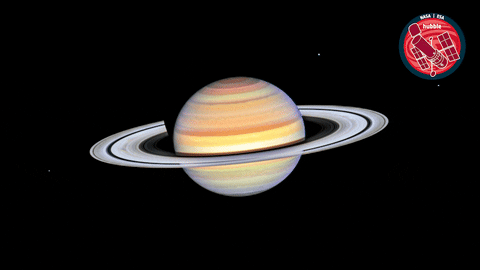 Gas Giant Spinning GIF by ESA/Hubble Space Telescope
