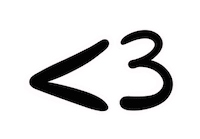 heart love Sticker by Una Geek