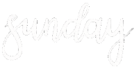 Sunday Weiss Sticker by MentalHouse