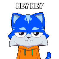 Happy Whats Up Sticker by Toshithecat