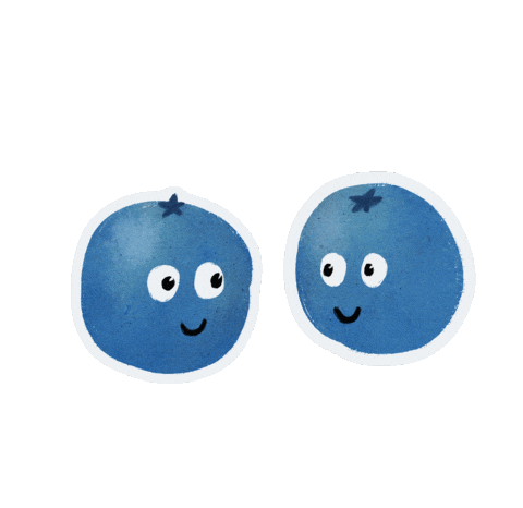 Blueberries Sticker