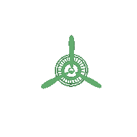 This Is The Place Propeller Sticker by Hub On Campus