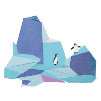 Penguin Lifeoftheparty Sticker by Anthropologie