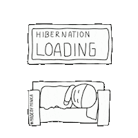 Sleep Chilling Sticker