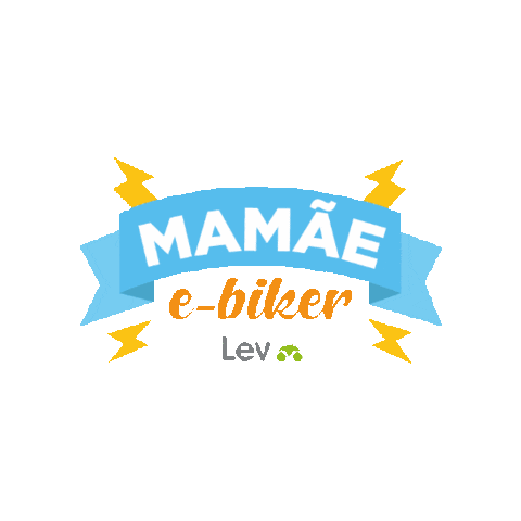 LevBicicletass giphygifmaker mothersday levbicicletas ebiker Sticker