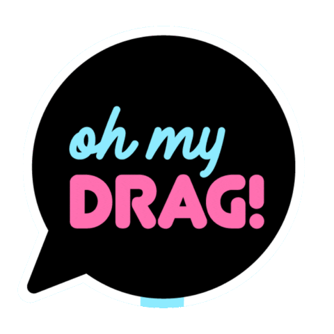Rupauls Drag Race Party Sticker by Oh My Drag!