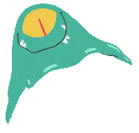 Alien Invasion Animation Sticker by Yimbo