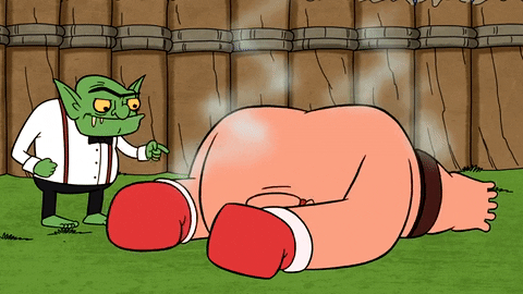 kncok out clash of clans GIF by Clasharama