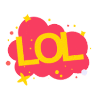 April Fools Lol Sticker by Demic