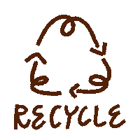 Recycle Recycling Sticker