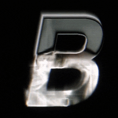 Glitch Alphabet GIF