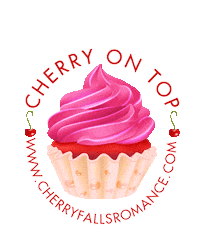 CherryFallsRomance new release currently reading romance novel romance book Sticker