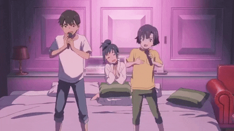 Sing Makoto Shinkai GIF by All The Anime — Anime Limited