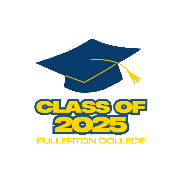 Fcgrad25 Sticker by Fullerton College