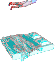 Ready For Bed Sleep Sticker by badblueprints