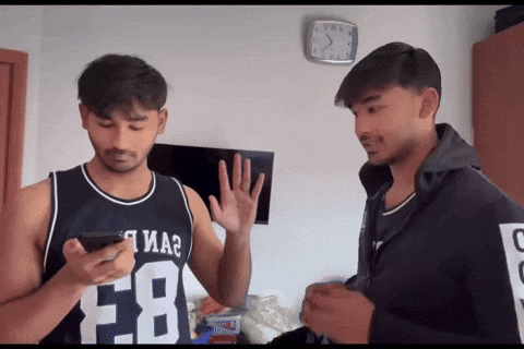 Stop Talking Hold Up GIF