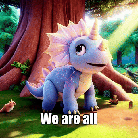 Wisdom We Are All GIF by Divineasaur