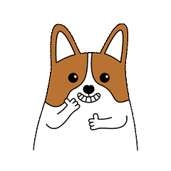 Dogs Thumbs Up Sticker by wiggle wiggle