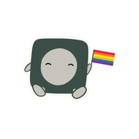 Happy Pride Sticker by grayestudio