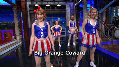 donald trump freedom usa kids GIF by The Late Show With Stephen Colbert