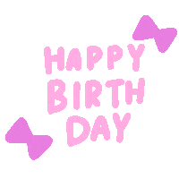 Birthday Ribbon Sticker
