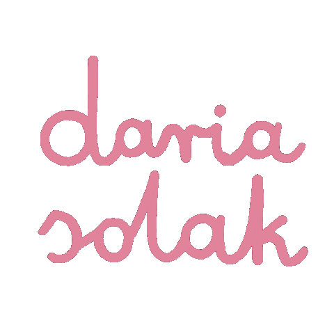 daria_solak_illustrations giphyupload artist lettering daria Sticker