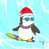 Summer Beach GIF by Pudgy Penguins