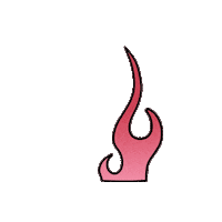 Hot Stuff Burn Sticker by HUD App
