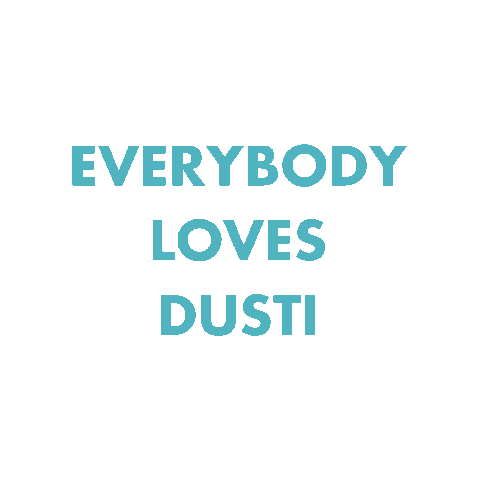 Dusti Sticker