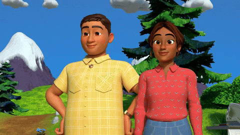 Dance Camping GIF by Moonbug