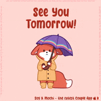 Talk Soon See You GIF by SoyandMochi