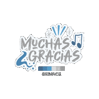 Gracias Sticker by ESM Costa Rica