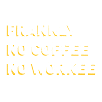 Tired Coffee Sticker by Frankly Bubble Tea