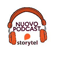 Podcast Listening Sticker by Storytel Italy