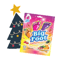 Christmas Tree Sticker by BigFoot Candy