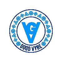 Bleu Sticker by Davinci B