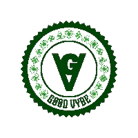 Green Sticker by Davinci B