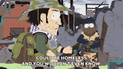 soldier drinking GIF by South Park 