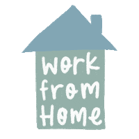justletteryn covid quarantine work from home lockdown Sticker