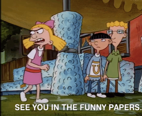 hey arnold nicksplat GIF